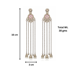 Eira Heritage Pearl Long Earrings
