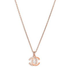 Rose Gold Chanel Necklace