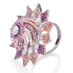 Celebrity adjustable Finger Ring