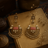 Gold swing chand bali