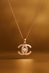 Rose Gold Chanel Necklace