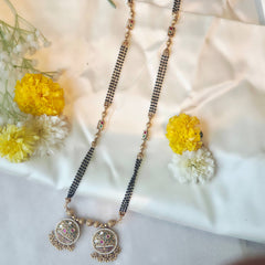 Traditional Temple Style Designer Long Mangalsutra Necklace for Women