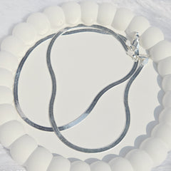 Classic 925 Silver Snake Chain Anklet