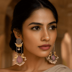 Duel toned earring