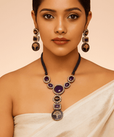 Sabhysachi moissanite necklace set