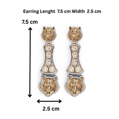 Sabhysachi dangler earrings