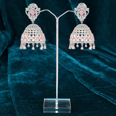 Royal Cubic Zirconia Jhumka