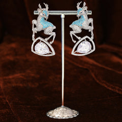 Deer shape vintage Earrings