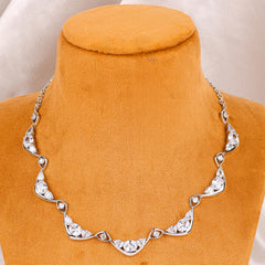 Statement American Diamond Necklace set
