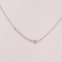 Zen Circle 925 Silver Chain Pendent