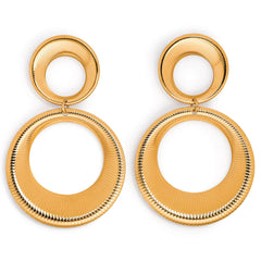 8 Shape geometric drop & dangle earring