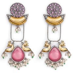 Duel toned earring