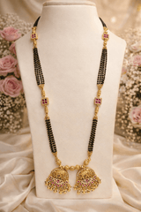 Traditional Temple Style Designer Long Mangalsutra Necklace for Women