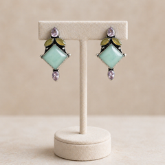 Mint & Blush Designer Earrings