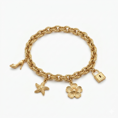 Lucky Charm Link Bracelet