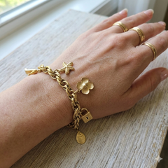 Lucky Charm Link Bracelet