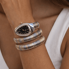 Elegant Black Dial Bracelet Watch