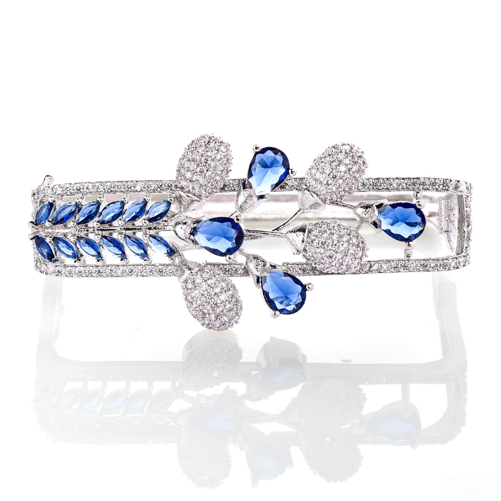 Square Shape American Diamond Kada