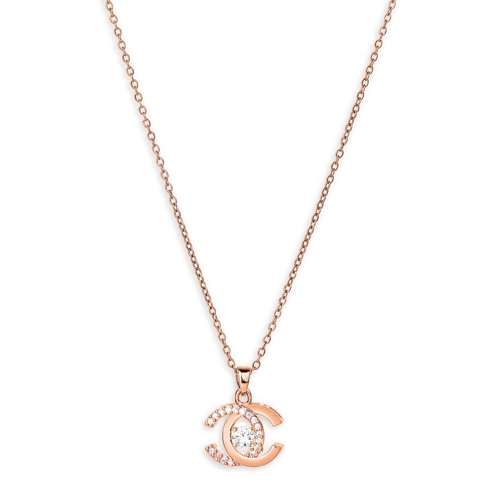 Rose Gold Chanel Necklace