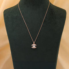 Rose Gold Chanel Necklace