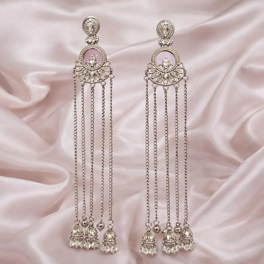 Eira Heritage Pearl Long Earrings