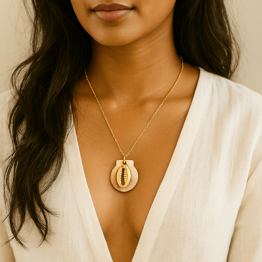 Cowrie shell  Necklace