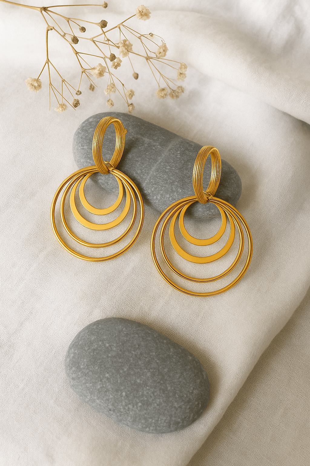 Multi-layer Geometric earring