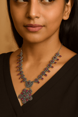 Stylish traditional Oxidized  Necklace