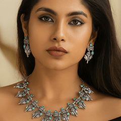 Oxidized temple jewellery