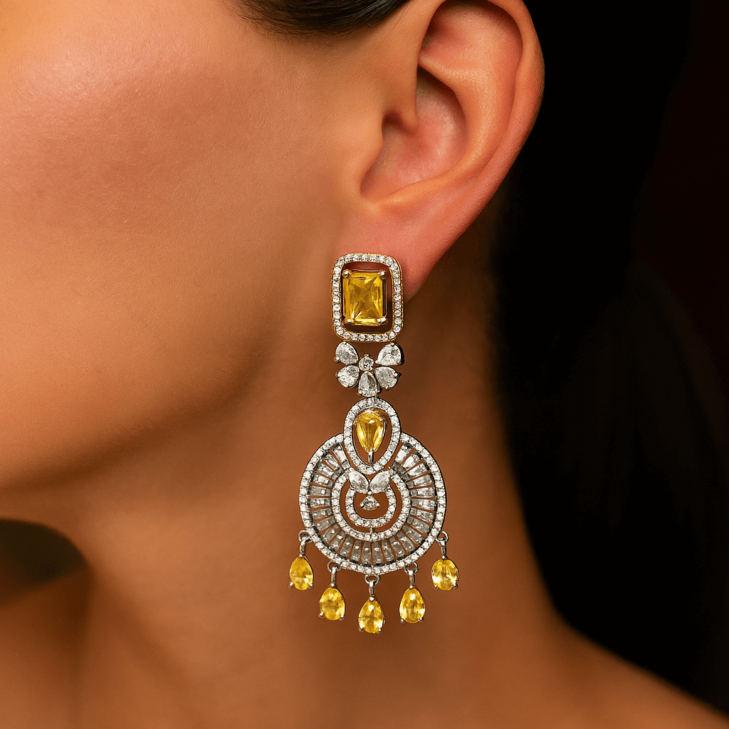 Fusion chand bali Earrings