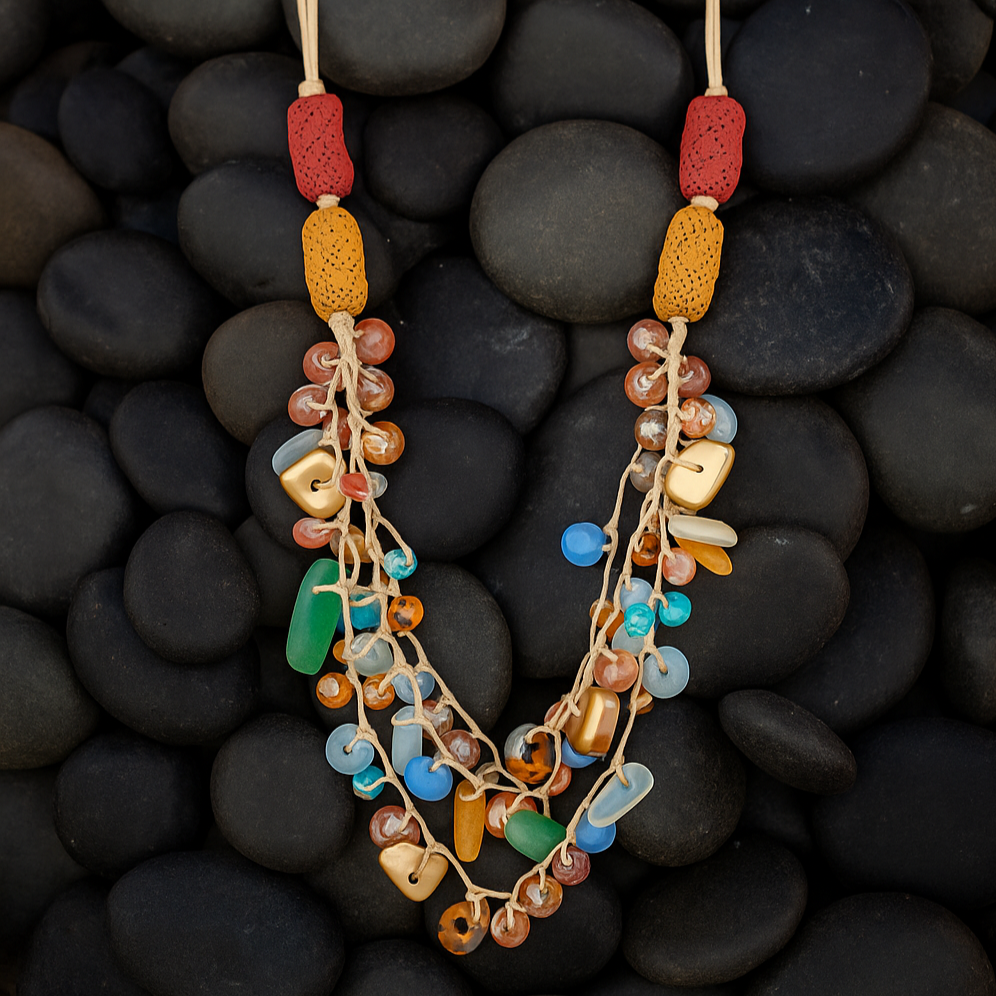 Tropical Breeze Multi-Color Necklace