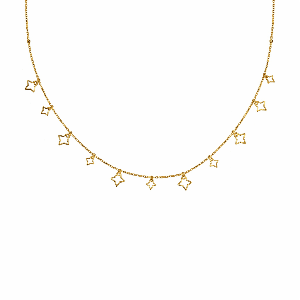 Opulence Clover Charm Necklace