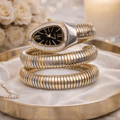 Elegant Black Dial Bracelet Watch