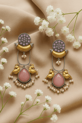 Duel toned  earring