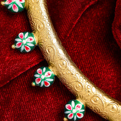 Hand crafted gold Plated Hasali
