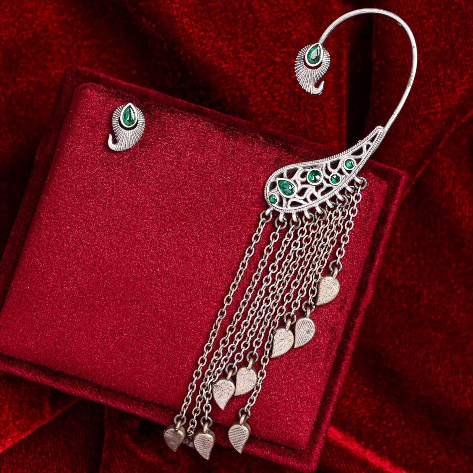 Antique In do-western Afghani Oxidized Choker