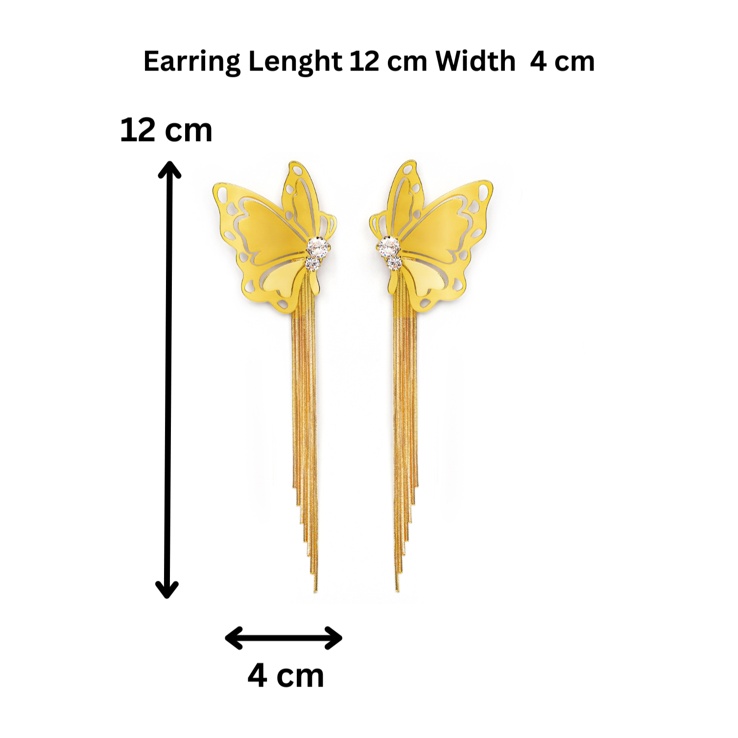 Korean Trendy Butterfly fancy Earring