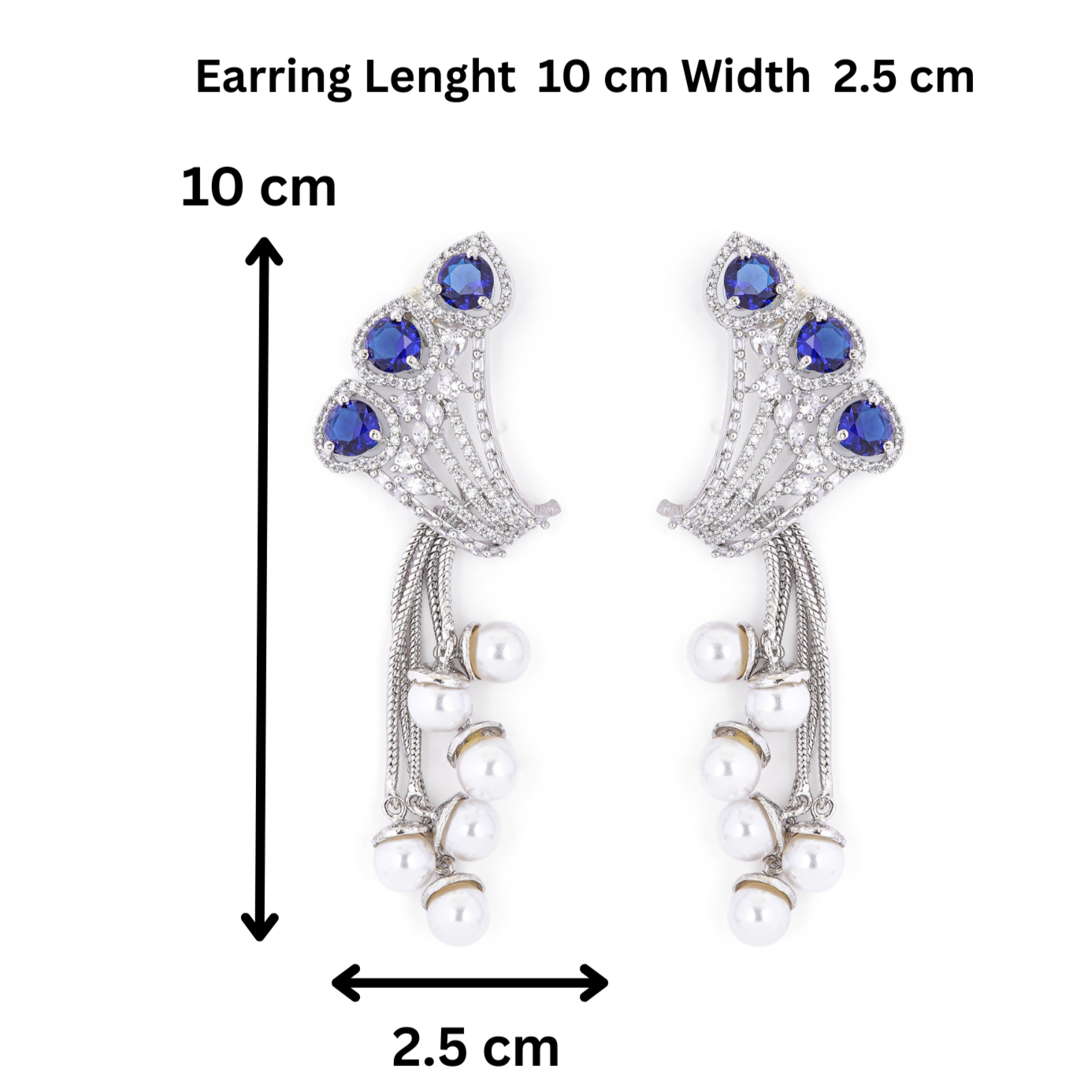 Modern Elegance American diamond Earrings