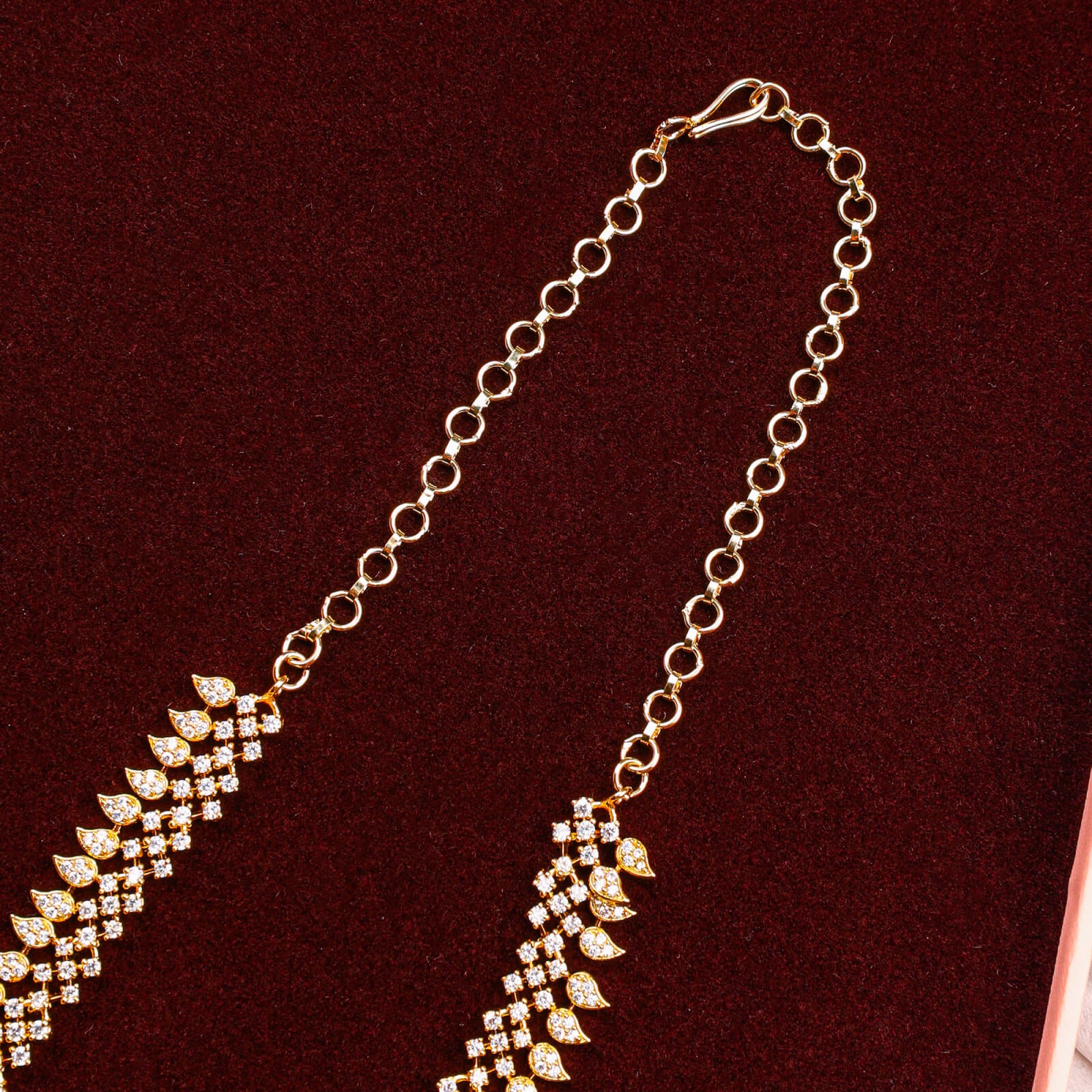 American Diamond Whisper long set