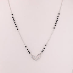 Heart Bond 925 Silver Mangalsutra