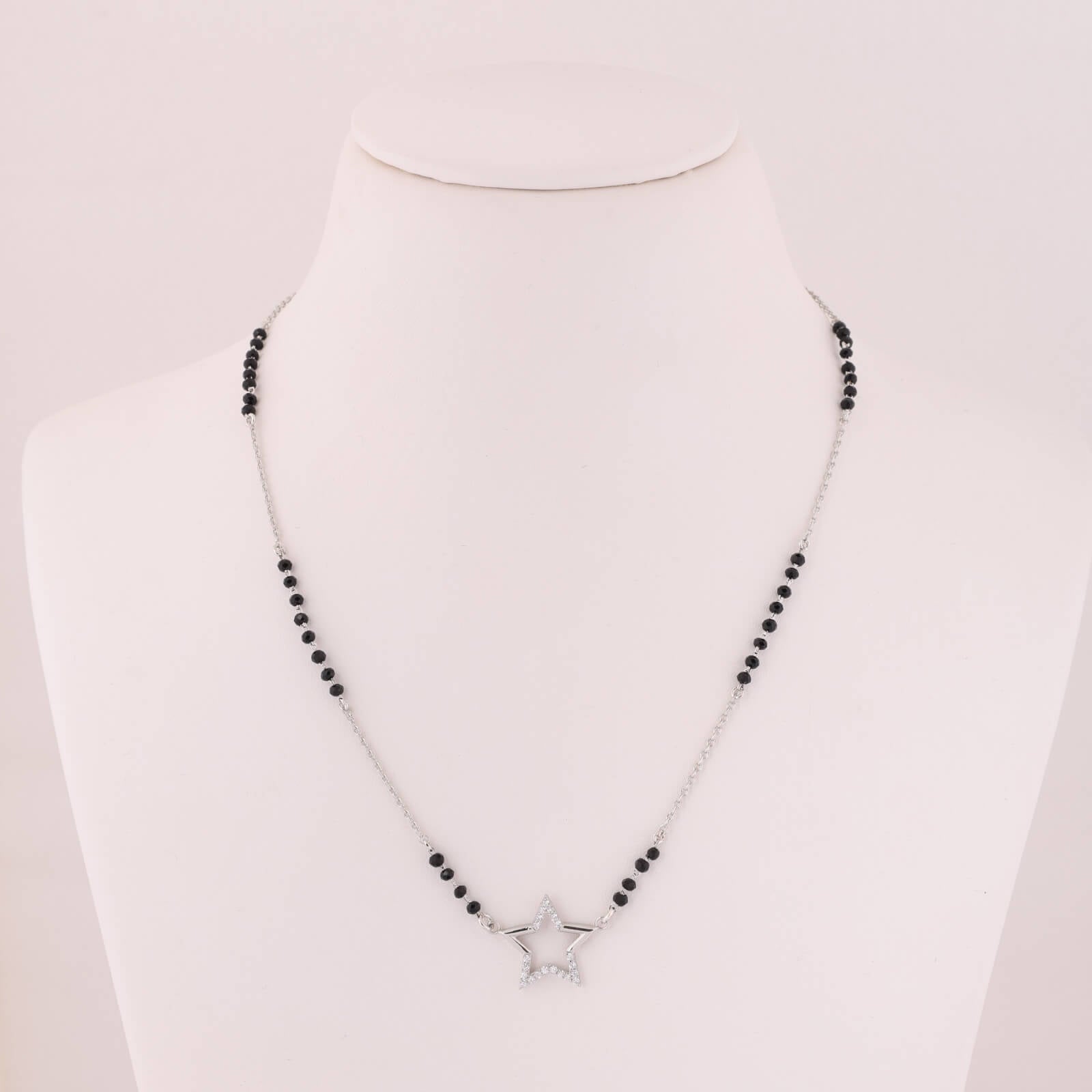 Starlit Promise  925 Silver Mangalsutra