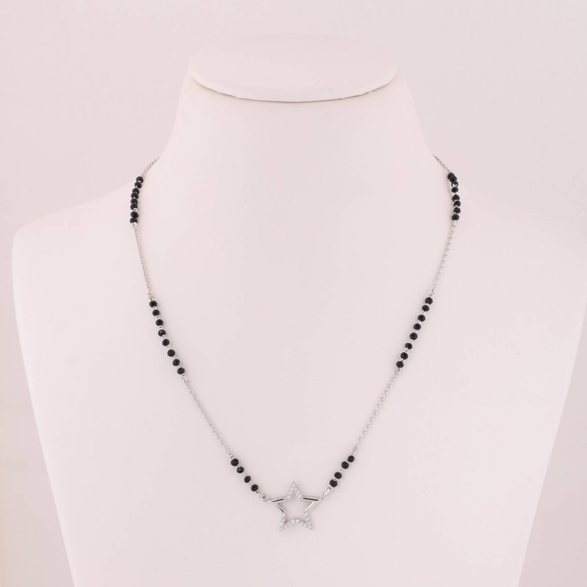 Starlit Promise  925 Silver Mangalsutra