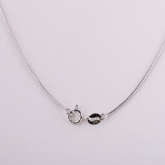 Glow Lock  925 Silver Chain Pendent