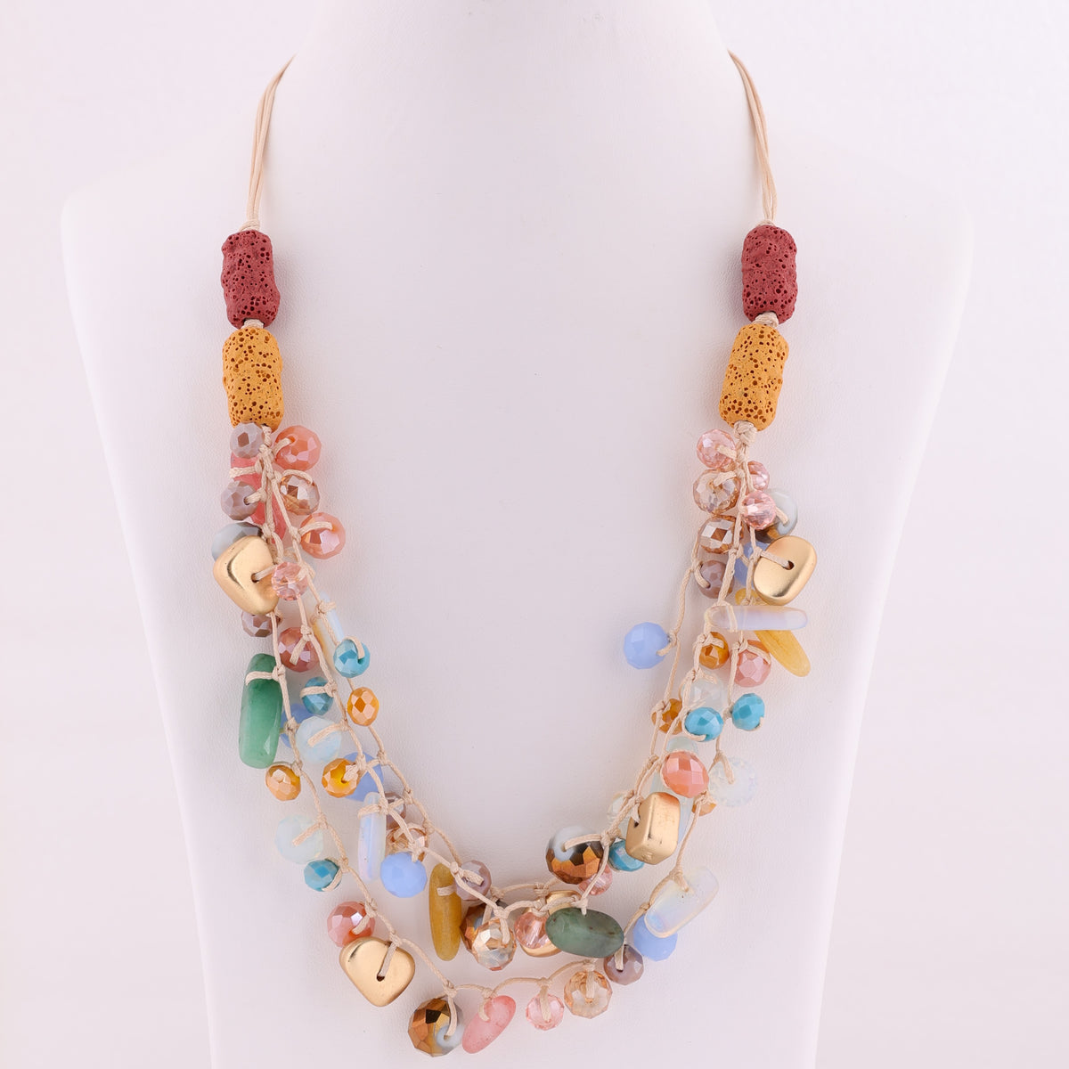 Tropical Breeze Multi-Color Necklace