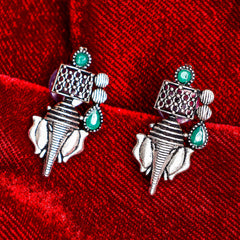 Oxidized temple jewellery
