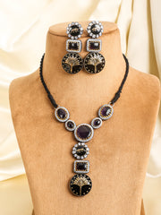 Sabhysachi moissanite necklace set