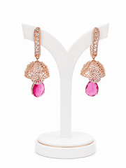 Rosé Royale Jhumka Earrings