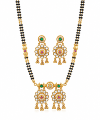 Royal Kundan Mangalsutra Set