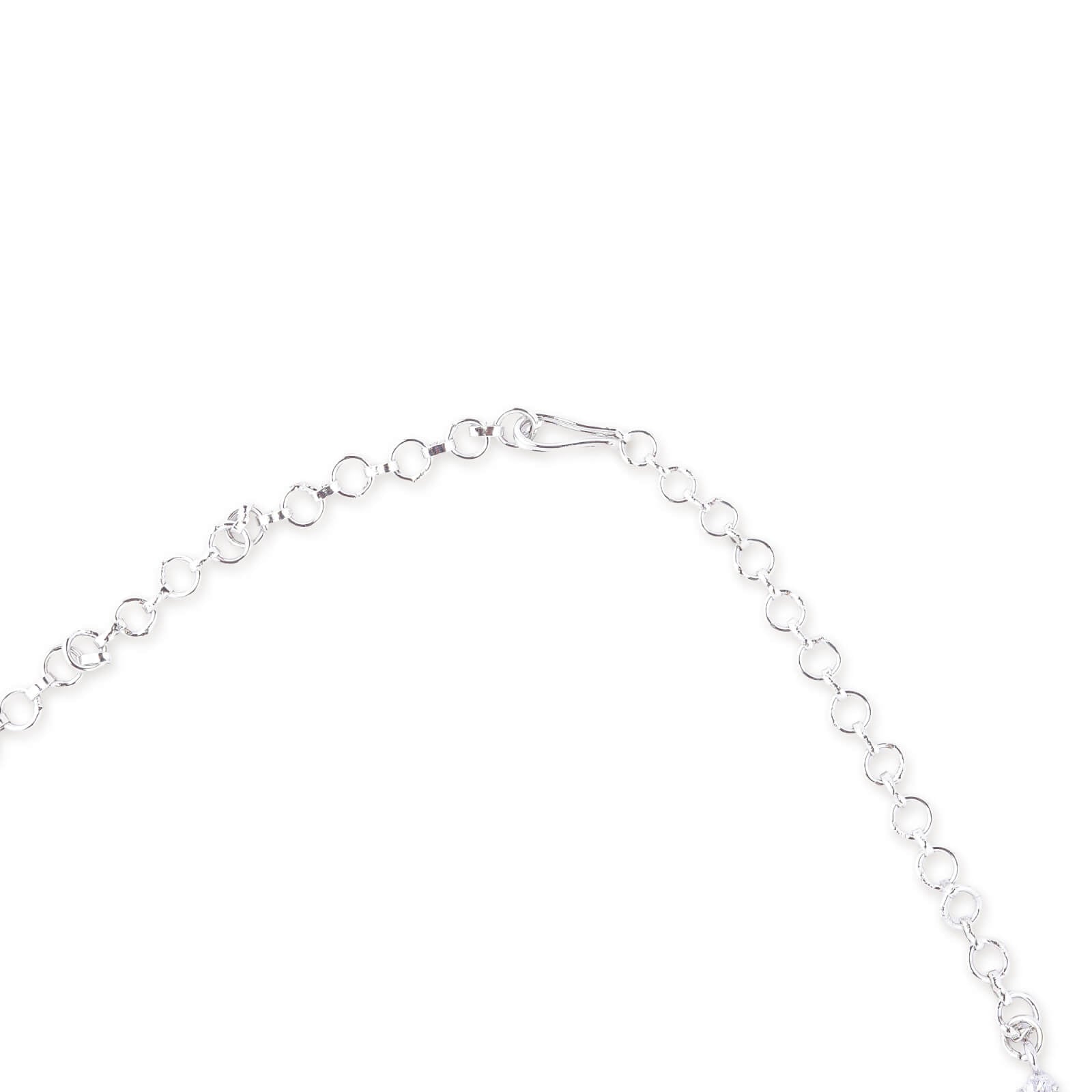 Crystal Embrace American Diamond necklace set