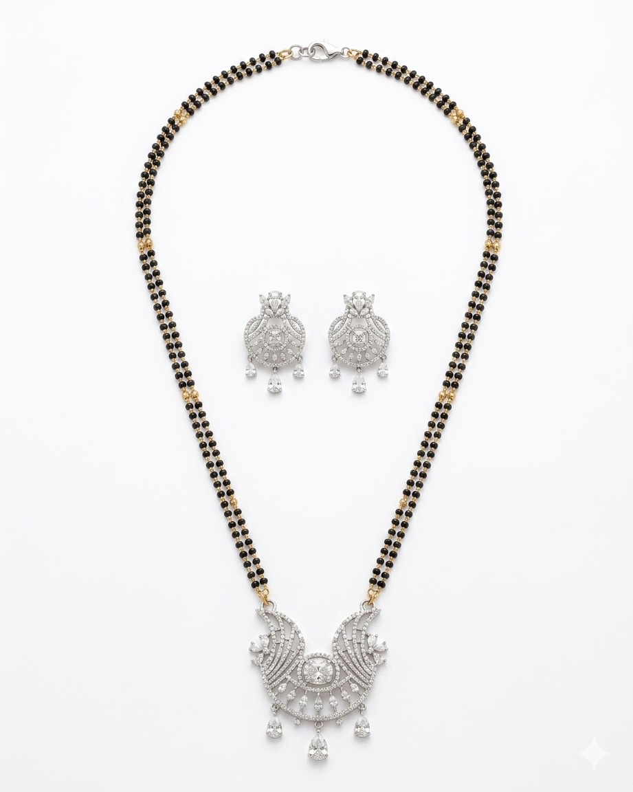 Diamond Grace Mangalsutra Set
